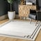 Nuloom Imani Border Area Rug 4ft x 6ft RZSP19B-406 - alternate 1